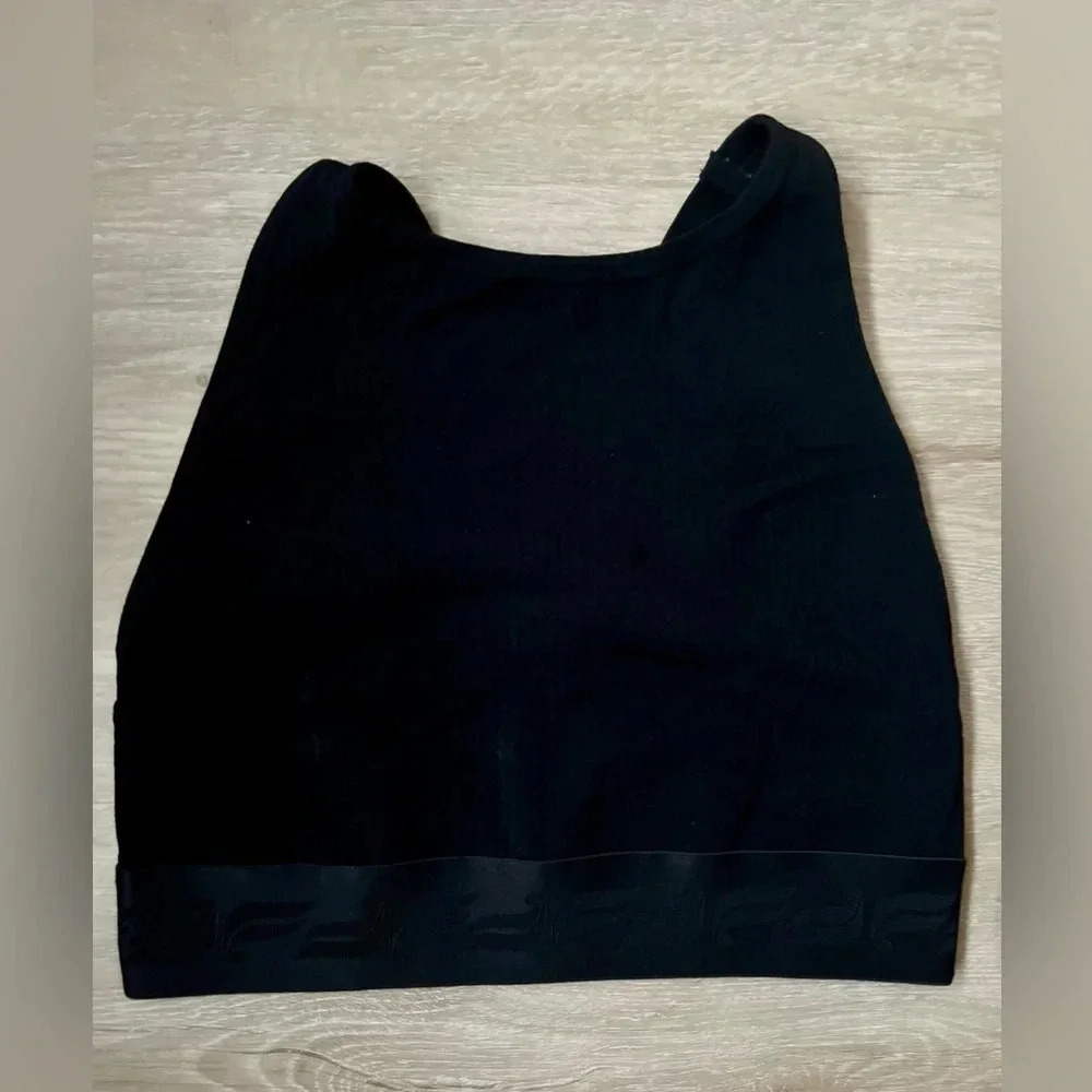 Fabletics Sculptknit Bra Black SZ S